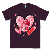 Plum valentines hearts Classic Tee - MaliasSmallBusiness