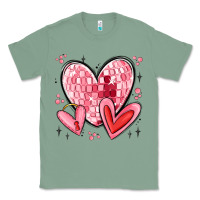 Sage valentines hearts Classic Tee - MaliasSmallBusiness