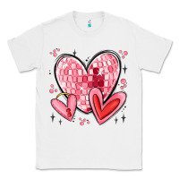 White valentines hearts Classic Tee - MaliasSmallBusiness