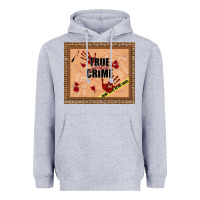 Heather Grey true junkie crime Heavyweight Hoodie - TumblerDesignByShophia