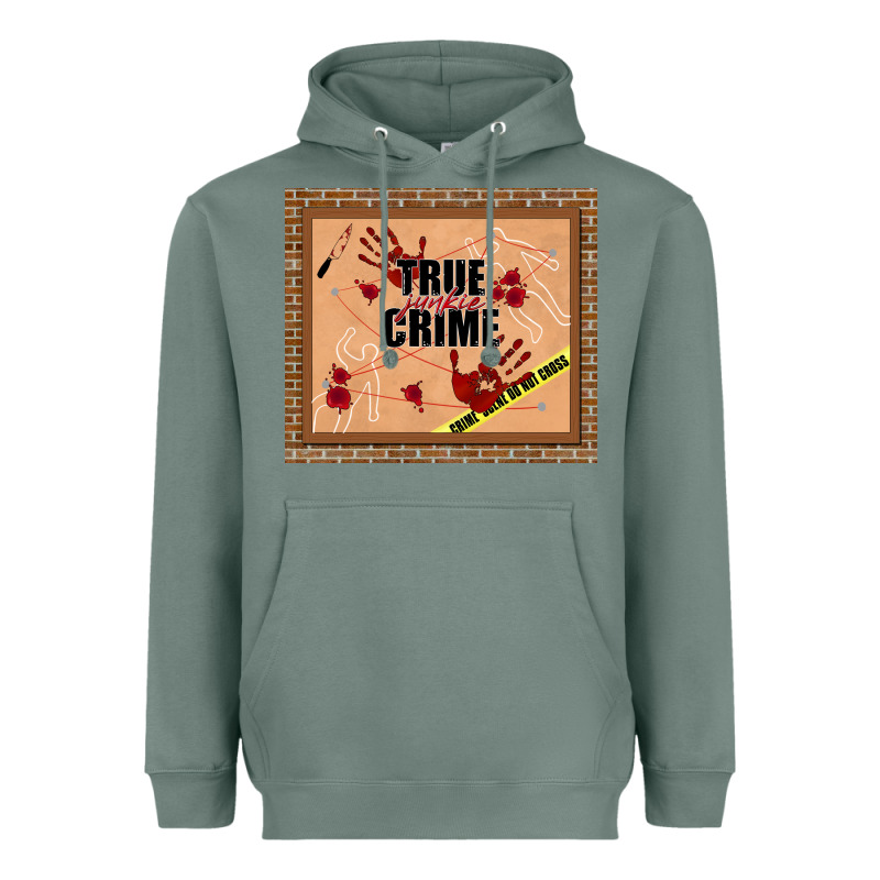 True Junkie Crime Heavyweight Hoodie by TumblerDesignByShophia | Teevron