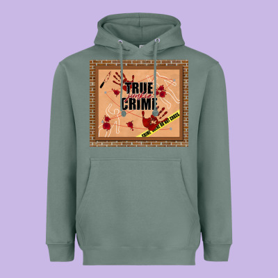 True Junkie Crime Heavyweight Hoodie Designed By Tumblerdesignbyshophia