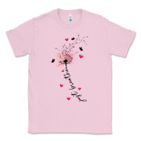 Bubblegum Pink just breathe Classic Tee - JahusDesignShop