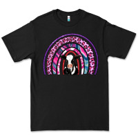 Black rainbow cow Premium Tee - AdoDesignShop