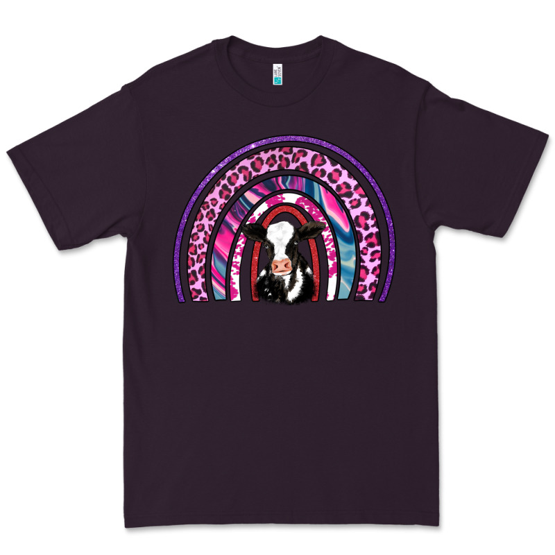 Rainbow Cow Premium Tee by AdoDesignShop | Teevron
