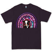 Plum rainbow cow Premium Tee - AdoDesignShop