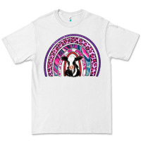 White rainbow cow Premium Tee - AdoDesignShop