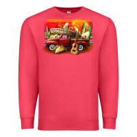 Cardinal mexican cinco de mayo truck Premium Sweatshirt - CowGirlArtShop
