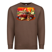 Chestnut mexican cinco de mayo truck Premium Sweatshirt - CowGirlArtShop