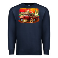 Navy mexican cinco de mayo truck Premium Sweatshirt - CowGirlArtShop