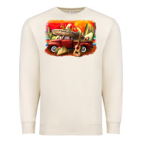Sandshell mexican cinco de mayo truck Premium Sweatshirt - CowGirlArtShop
