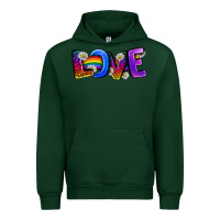 Forest Green Western Love LGBTQ+ Urban Hoodie - BundleAndBundleShop