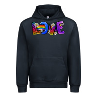 Navy Western Love LGBTQ+ Urban Hoodie - BundleAndBundleShop