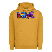 Pigment Peanut Butter Western Love LGBTQ+ Urban Hoodie - BundleAndBundleShop