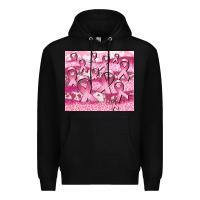 Black ribbon Premium Hoodie - CowGirlArtShop
