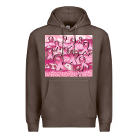 Coffee ribbon Premium Hoodie - CowGirlArtShop