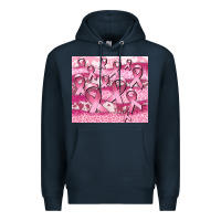 Navy ribbon Premium Hoodie - CowGirlArtShop