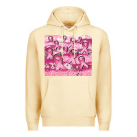Pina Colada ribbon Premium Hoodie - CowGirlArtShop