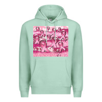 Seafoam ribbon Premium Hoodie - CowGirlArtShop