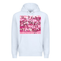 White ribbon Premium Hoodie - CowGirlArtShop