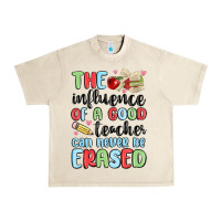 The Influence Of A Good Teacher Can Never Be  Eras Urban Heavy Tee | Teevron