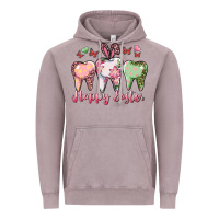 Vintage Zinc Happy Easter Dental Vintage Hoodie - RanaPortraitStore