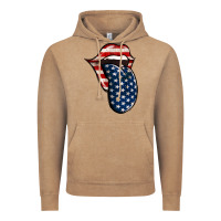 Vintage Coffee America 4th Of July Tongue Vintage Hoodie - Jasminsmagicworld