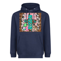 Navy western he is risen with rabbit Heavyweight Hoodie - TumblerDesignByShophia