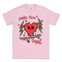 Bubblegum Pink cooler than cupid Classic Tee - MaliasSmallBusiness