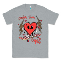 Heather Grey cooler than cupid Classic Tee - MaliasSmallBusiness