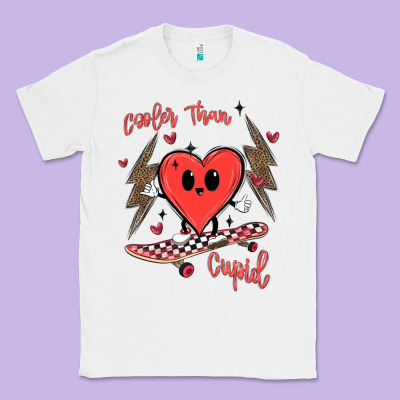 Cooler Than Cupid Classic Tee Designed By Maliassmallbusiness