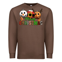 Chestnut merry christmas Premium Sweatshirt - CowGirlArtShop