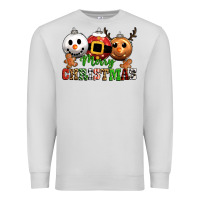 Dove Grey merry christmas Premium Sweatshirt - CowGirlArtShop