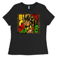 Black black girl magic Ladies Tee - HRA Design Shop