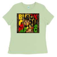 Matcha black girl magic Ladies Tee - HRA Design Shop