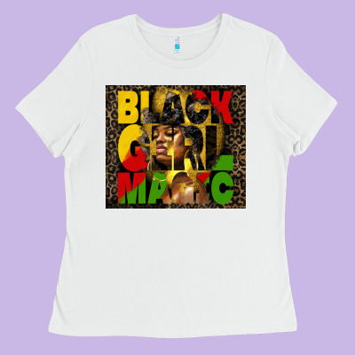 Black Girl Magic Ladies Tee Designed By Hra Design Shop