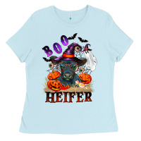 Boo Heifer Black Angus Ladies Tee | Teevron