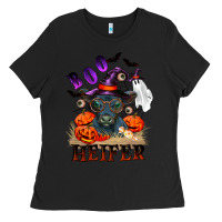 Black Boo heifer black angus Ladies Tee - RanaPortraitStore