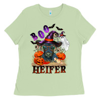 Matcha Boo heifer black angus Ladies Tee - RanaPortraitStore