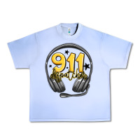 Grape Ice 911 dispatcher Urban Heavy Tee - MaliasSmallBusiness