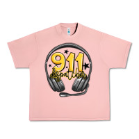 Salmon 911 dispatcher Urban Heavy Tee - MaliasSmallBusiness