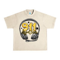 Sandshell 911 dispatcher Urban Heavy Tee - MaliasSmallBusiness