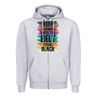 Heather Grey Black Belt Martial Art Training Karate TaeKwonDo Zipper Hoodie - Bettercallsaul