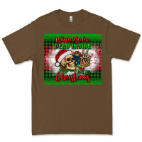 Cacao when you’re dead inside but it's christmas tumbler Premium Tee - BundleAndBundleShop