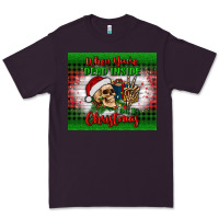 Plum when you’re dead inside but it's christmas tumbler Premium Tee - BundleAndBundleShop