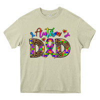 Mossy rainbow colors autism dad Heavy Core Tee - AdoDesignShop