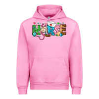 Fuchsia Pink Easter Nurse Urban Hoodie - BundleAndBundleShop