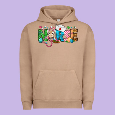 Easter Nurse Urban Hoodie Designed By Bundleandbundleshop