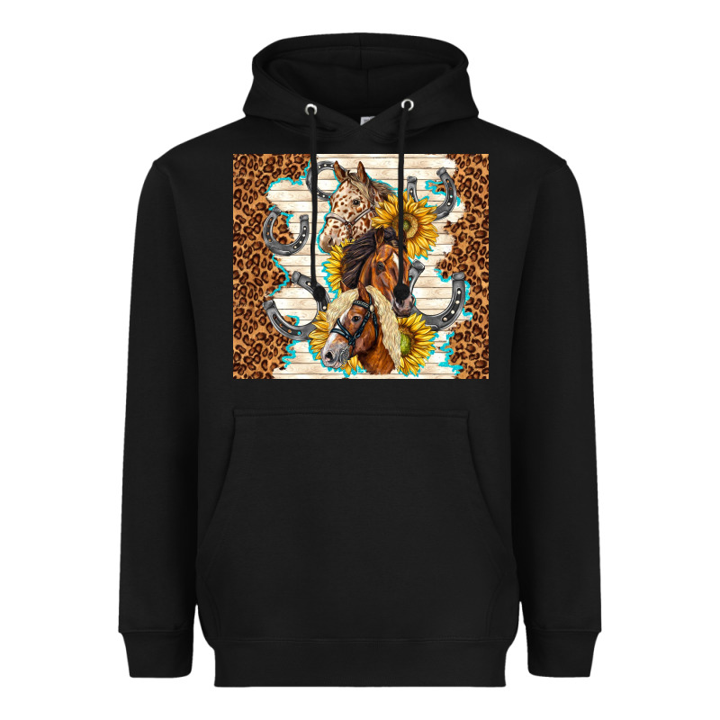 Horses With Sunflowers Heavyweight Hoodie by TumblerDesignByShophia | Teevron