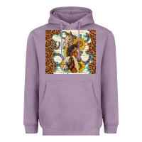 Lavender horses with sunflowers Heavyweight Hoodie - TumblerDesignByShophia